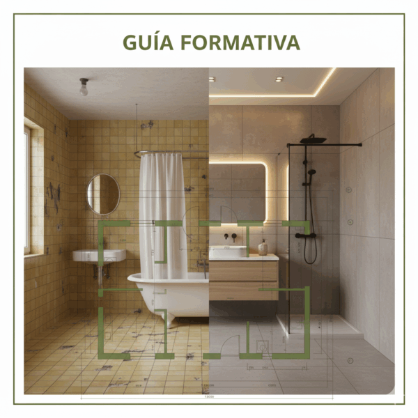 Guía descargable: <br> Reforma de baño